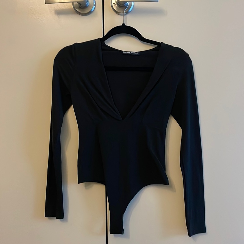 Brandy Melville Black Bodysuit